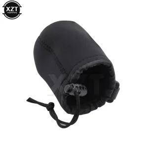 Imagen informativa: Funda Impermeable de Neopreno para Lentes de Cámara: Protección Suave y Estilizada en Diversas Tamaños para Canon, Nikon y Sony | Tiendafiable