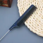 Peine De Cola De Rata De Plástico Negro