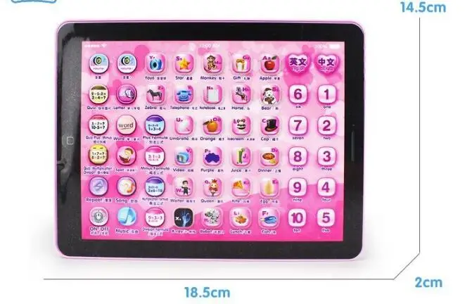 Mini Ipad Táctil En Inglés Para Niños