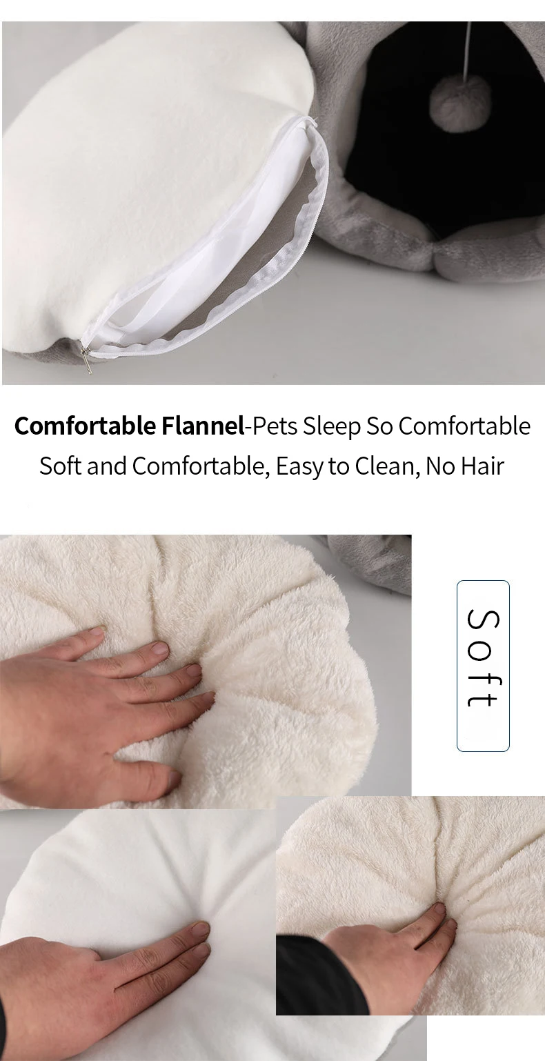 El Descanso Ideal: Cama Ultra Suave Y Acogedora Para Tu Gato