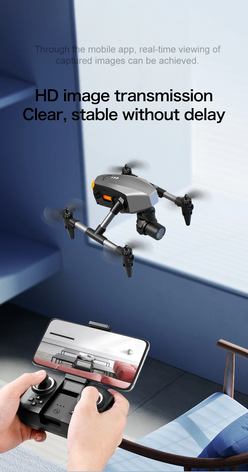 Valioso Mini Dron Profesional Con Cámara Hd
