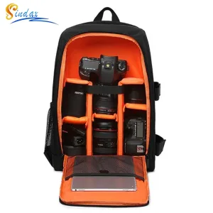 Imagen Informativa: Mochila Impermeable Para Dslr: La Compañera Ideal Para Fotografía Al Aire Libre Con Estilo Multifuncional | Tiendafiable