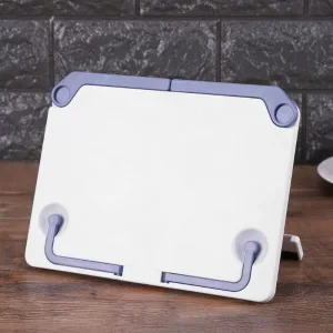 Imagen informativa: Sujetalibros plegable portátil, soporte para libros | Tiendafiable