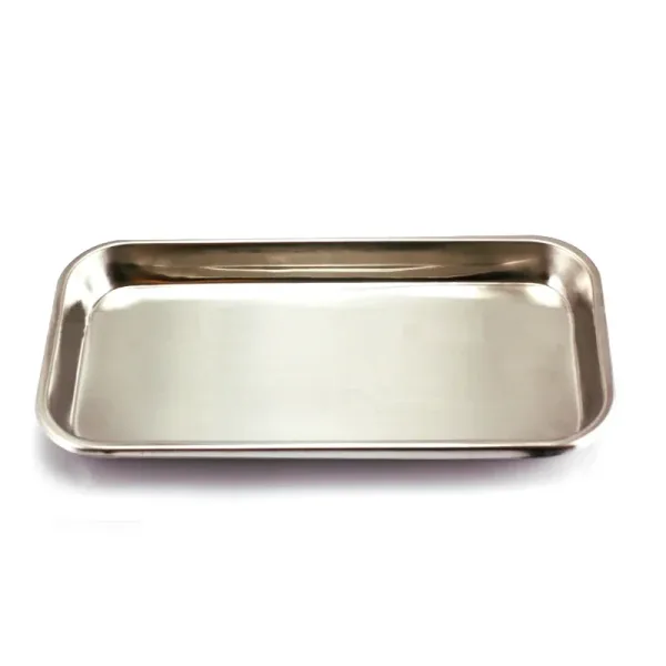 Imagen Informativa: Bandeja De Almacenamiento Cuadrada De Acero Inoxidable | Tiendafiable