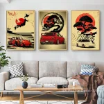 Póster De Samurái: Decoración Japonesa Para Tu Hogar