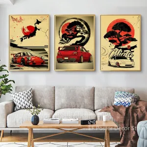 Imagen informativa: Póster de samurái: decoración japonesa para tu hogar | Tiendafiable