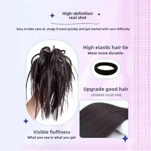 Imagen Informativa: Elegante Moño De Cabello Natural: La Tendencia Perfecta Para Mujeres Con Estilo | Tiendafiable