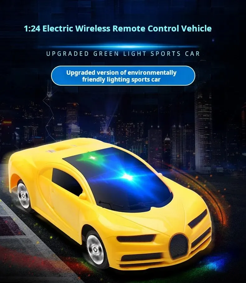Coche De Juguete Con Control Remoto Genial Para Niños