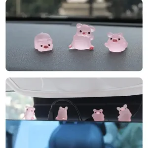 Imagen informativa: Mini cerdo luminoso de resina: para tu hogar | Tiendafiable