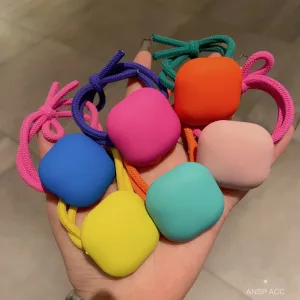 Imagen informativa: Lindas bandas elásticas acrílicas coloridas para el cabello | Tiendafiable
