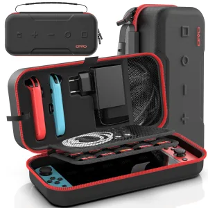 Imagen Informativa: Amplia Mochila De Protección Para Nintendo Switch Oled: Estuche Portátil Impermeable Y Resistente A Arañazos Para Tus Aventuras De Juego. | Tiendafiable