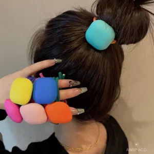 Imagen informativa: Lindas bandas elásticas acrílicas coloridas para el cabello | Tiendafiable