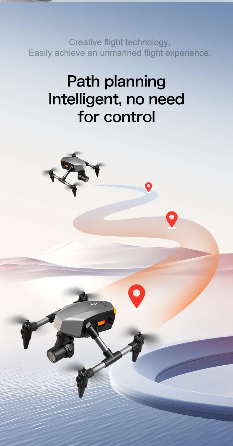 Valioso Mini Dron Profesional Con Cámara Hd