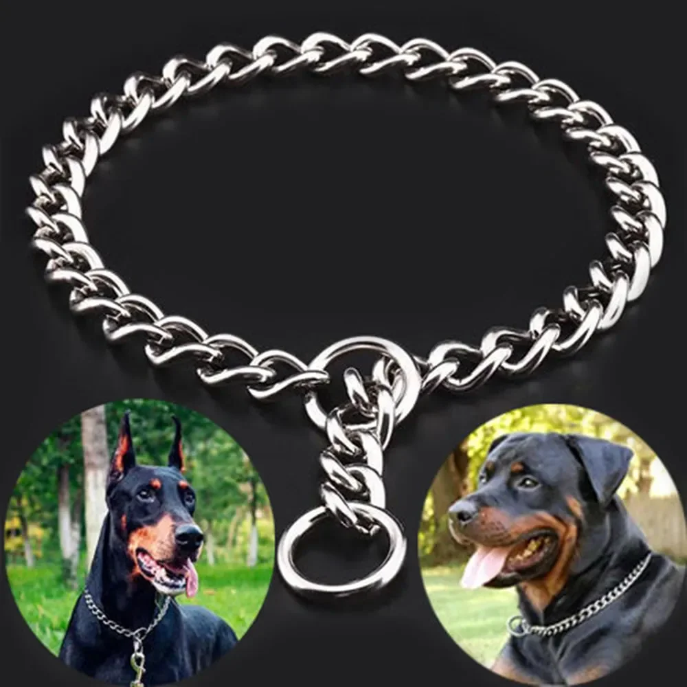 Eficaz Collar De Cadena De Mascota Duradero Para Mascotas
