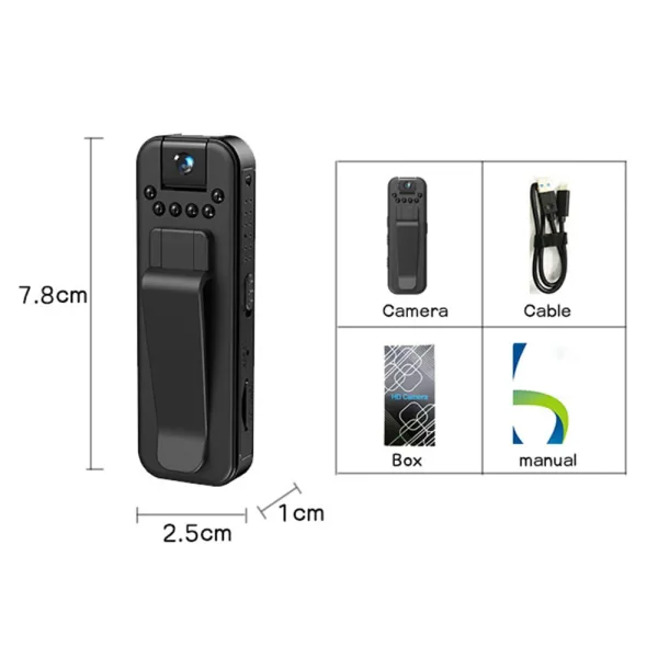 Imagen Informativa: Mini Cámara Pequeña Portátil | Tiendafiable