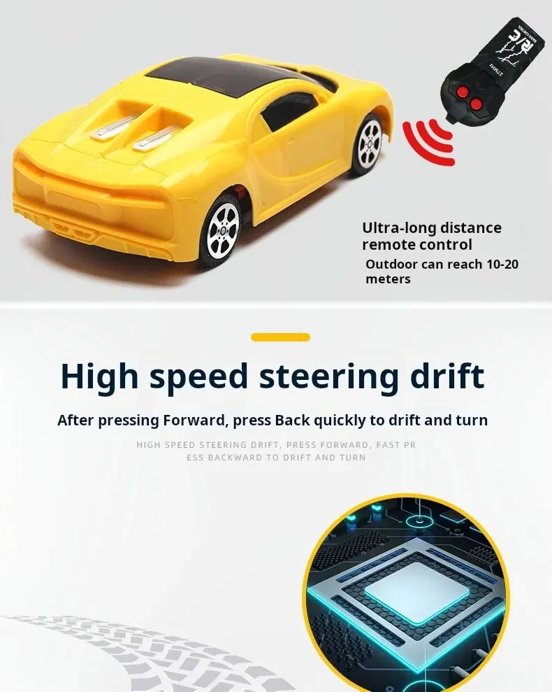 Coche De Juguete Con Control Remoto Genial Para Niños