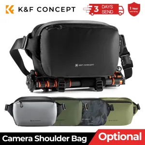 Imagen Informativa: Bolso De Hombro K &Amp; F Concept: La Compañera Perfecta Para Fotógrafos En Aventuras Con Canon, Nikon, Sony Y Dji – Ligero Y Espacioso (10L) | Tiendafiable