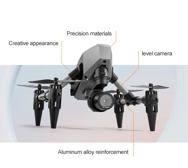 Valioso Mini Dron Profesional Con Cámara Hd