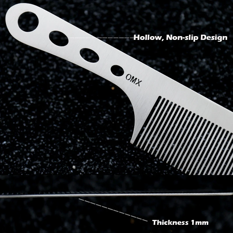 Peine De Acero De Titanio Profesional Esencial Para Cabello